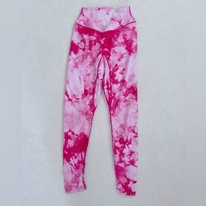 Balance (now vitality) oasis pink tye-dye leggings